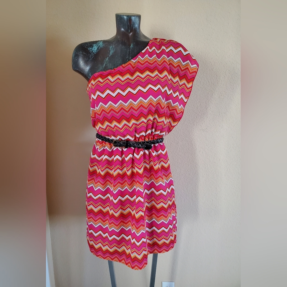 Vibrant & classy dress Sz Sm